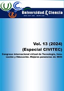 					View Vol. 13 No. Especial CIVITEC (2024): Congreso Internacional Virtual de Tecnología, Innovación y Educación. Mejores ponencias de 2023
				