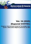 					View Vol. 14 No. Especial CIVITEC (2025): Congreso Internacional Virtual de Tecnología, Innovación y Educación. Mejores ponencias de 2024
				