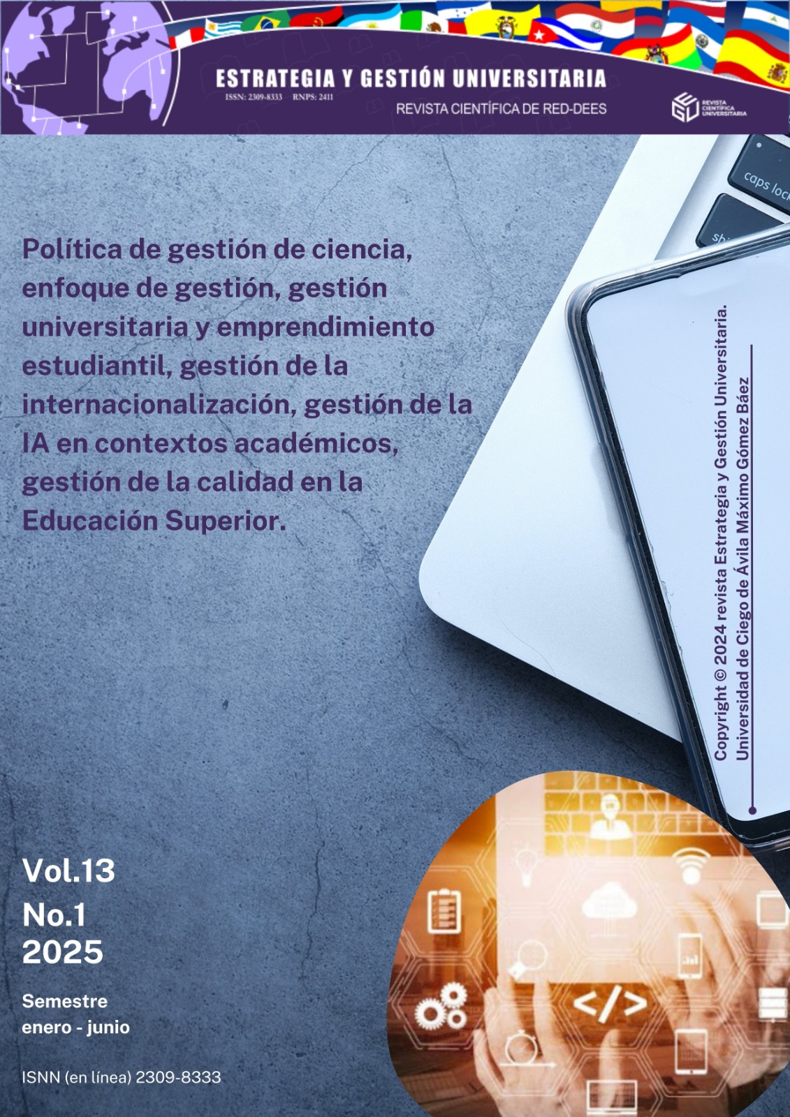 					Ver Vol. 13 Núm. 1 (2025): Semestre enero-junio (publicación continua)
				